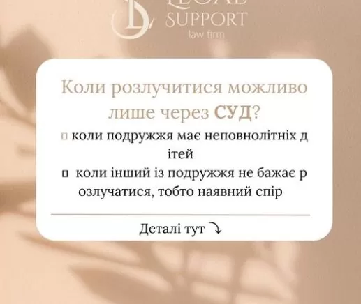 Коли розлучитися можна лише через суд?